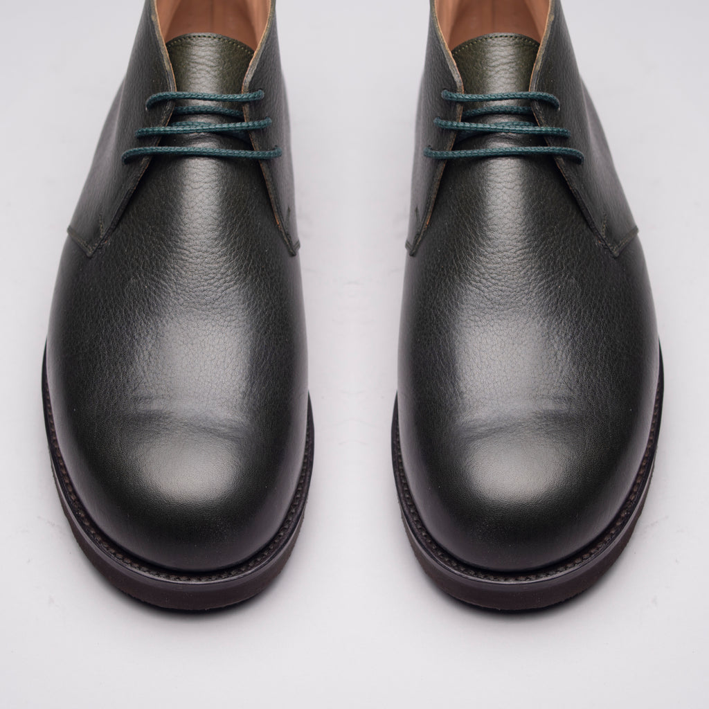 Sheringham - Olive Vegetable tanned calf