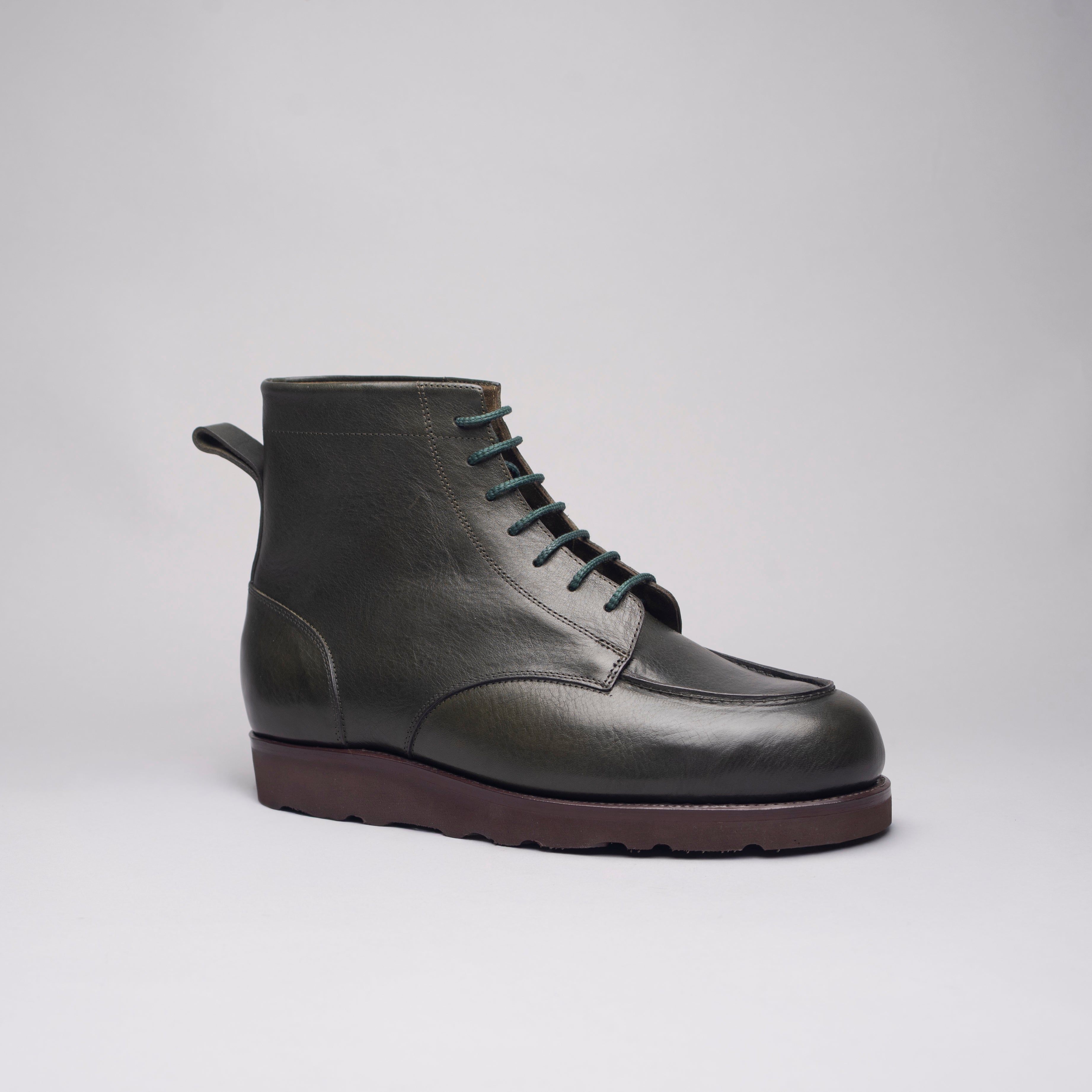 Lamport - Olive vegetable tanned calf